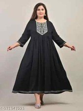 Beautiful Indian Plus Size Long Gown/Kurta