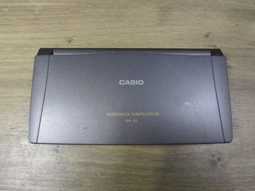 Calculatrice Casio BN 20 Business Navigator PDA ordinateur de poche rétro vintage BN20 - Photo 2 sur 10