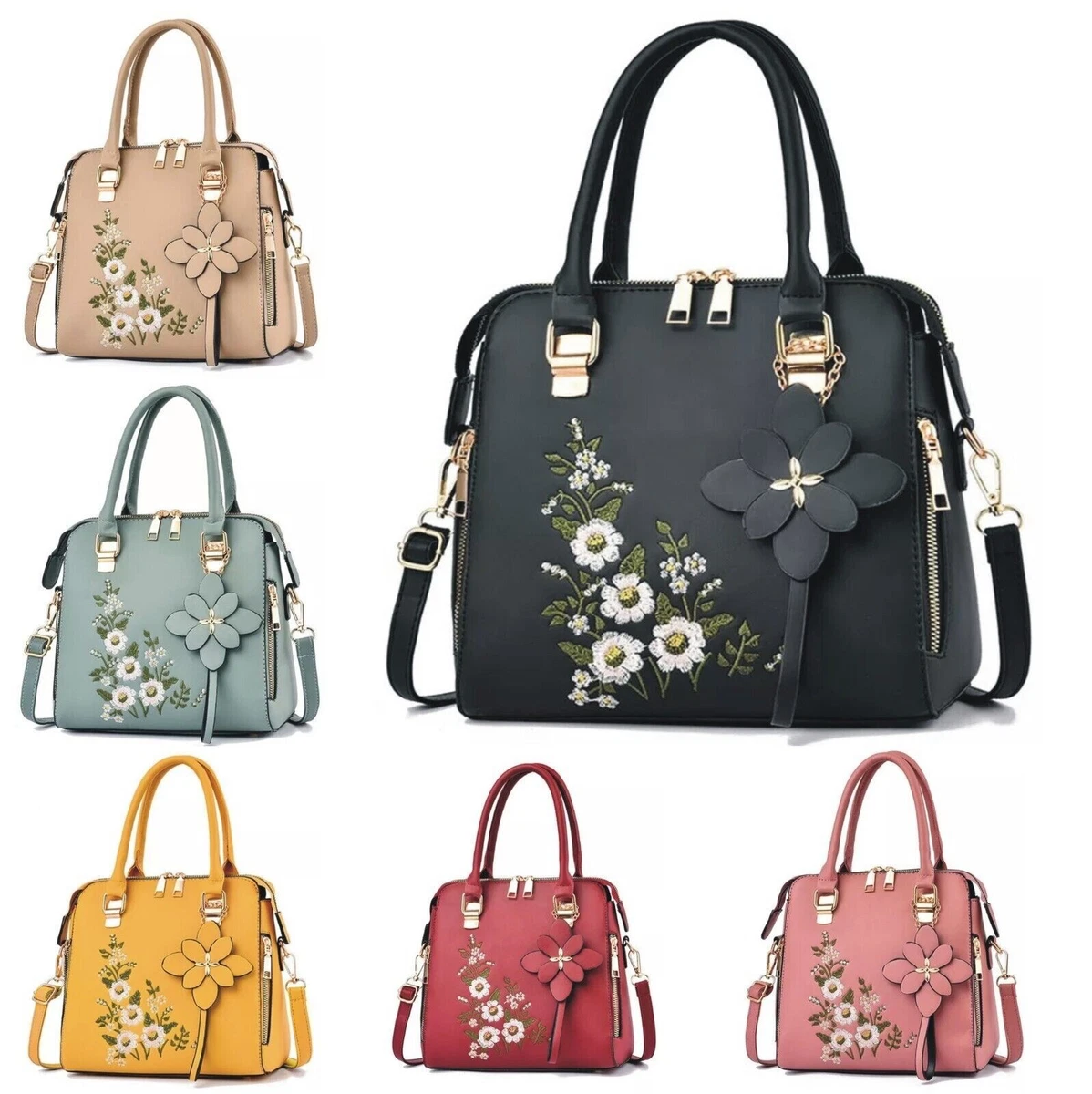 Amazon.com: Shoulder Bag for Women, Beautiful Pink Flowers Tote Bag Small Purses  Cute Mini Zipper Handbag with Chain Strap : Clothing, Shoes & Jewelry