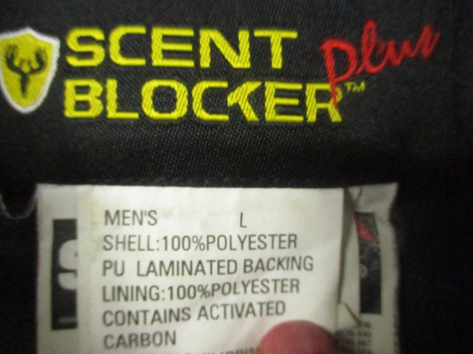 Scent Blocker Camoflauge Jacket Large Men's Advantage Timber - Image 4 of 4