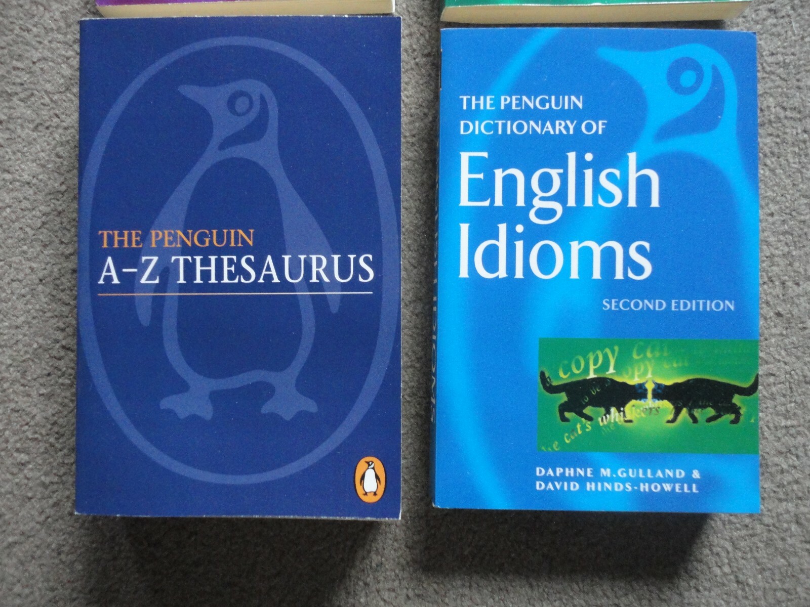 4 x NEW PENGUIN BOOKS ENGLISH IDIOMS PUNCTUATION THESAURUS ENGLISH