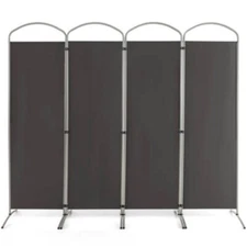 Multifunction Folding 4-Panel Room Divider Home Office Living Room Indoor Screen