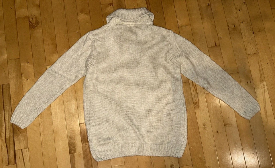 Nuevo con etiquetas Suéter Urban Pipeline Niños Blanco Crema Mantón Cuello Simulado Pull Over L Foto 3 de 3