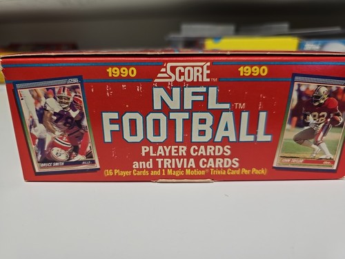 Caja/caja Score Football 1990 sin abrir serie 1 Bo Jackson & Deion Sanders cubierta - Imagen 5 de 6