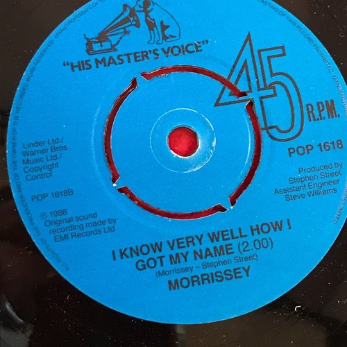 MORRISSEY Suedehead 1988 UK 7" Vinyl Single EXCELLENT original THE SMITHS 45 - Picture 3 of 4