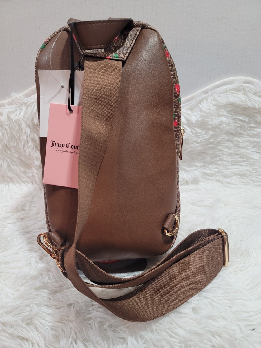 Juicy Couture Cherry Chestnut Juicy Fruit Sling Bag Brand  display picture 2