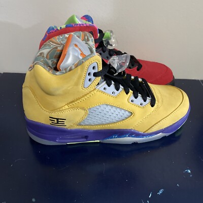 GS Size 5Y Jordan Retro SE Solar Orange Defect No Box