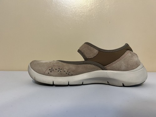 Zapatos cómodos de cuero sin cordones BC42 Dansko Emmy Mary Jane beige tostado para mujer 38 - Imagen 7 de 9