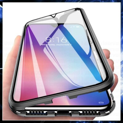 MAGNETIC COVER for Xiaomi Redmi Note 10S TEMPERED GLASS FRONT CASE