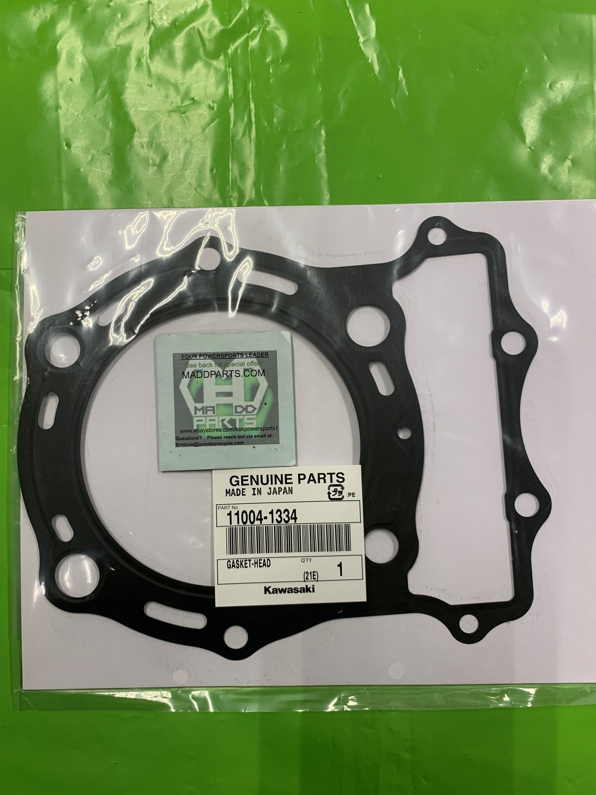 Guarnizione Testa ORIGINALE KAWASAKI FA076D 11004-2115:Accessori