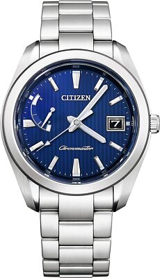 The Citizen AQ1050-50L Blue Dial Solar Stainless Eco-Drive Watch