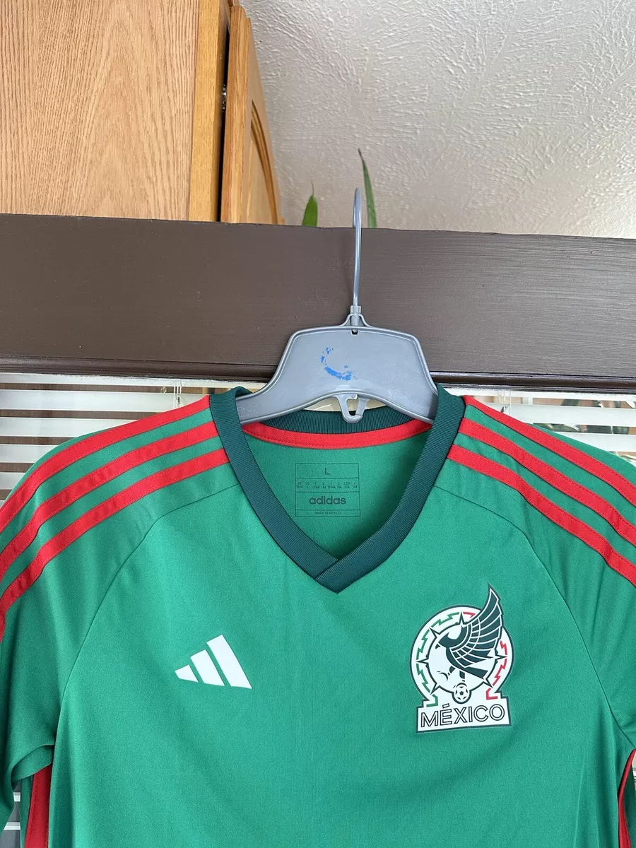 2022 Kids adidas Mexico Home Jersey