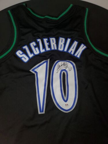 Wally Szczerbiak Signed Custom Minnesota Timberwolves Black Jersey PSA COA - Picture 2 of 7