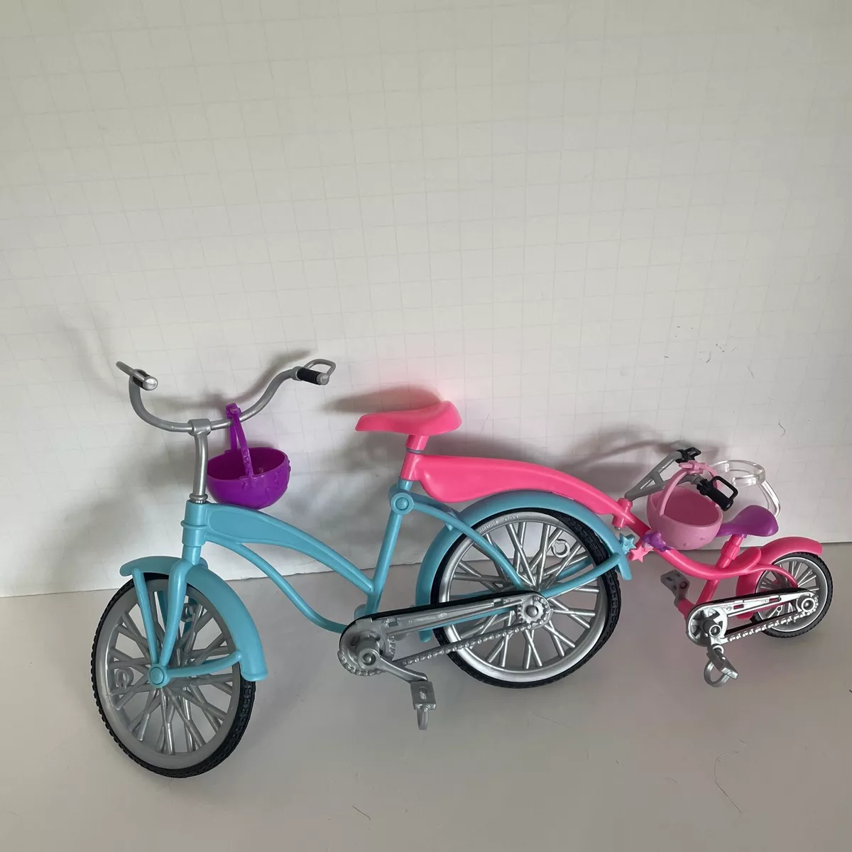 Barbie Sisters Bike for Two Vehicle bicycle for skipper chelsea