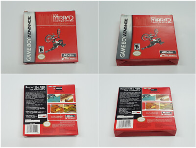 Dave Mirra Freestyle BMX 2 Nintendo Game Boy Advance Box & Manual