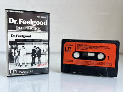 Dr Feelgood Malpractice 1975 Cassette Tape Album TCK 29880 | eBay UK