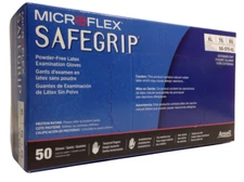 Microflex SG375XL Disposable Latex Gloves Medical/Exam Grade - 50CT