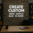 Custom Company Neon Sign – Personalized Led Wall Light for Office or Retail