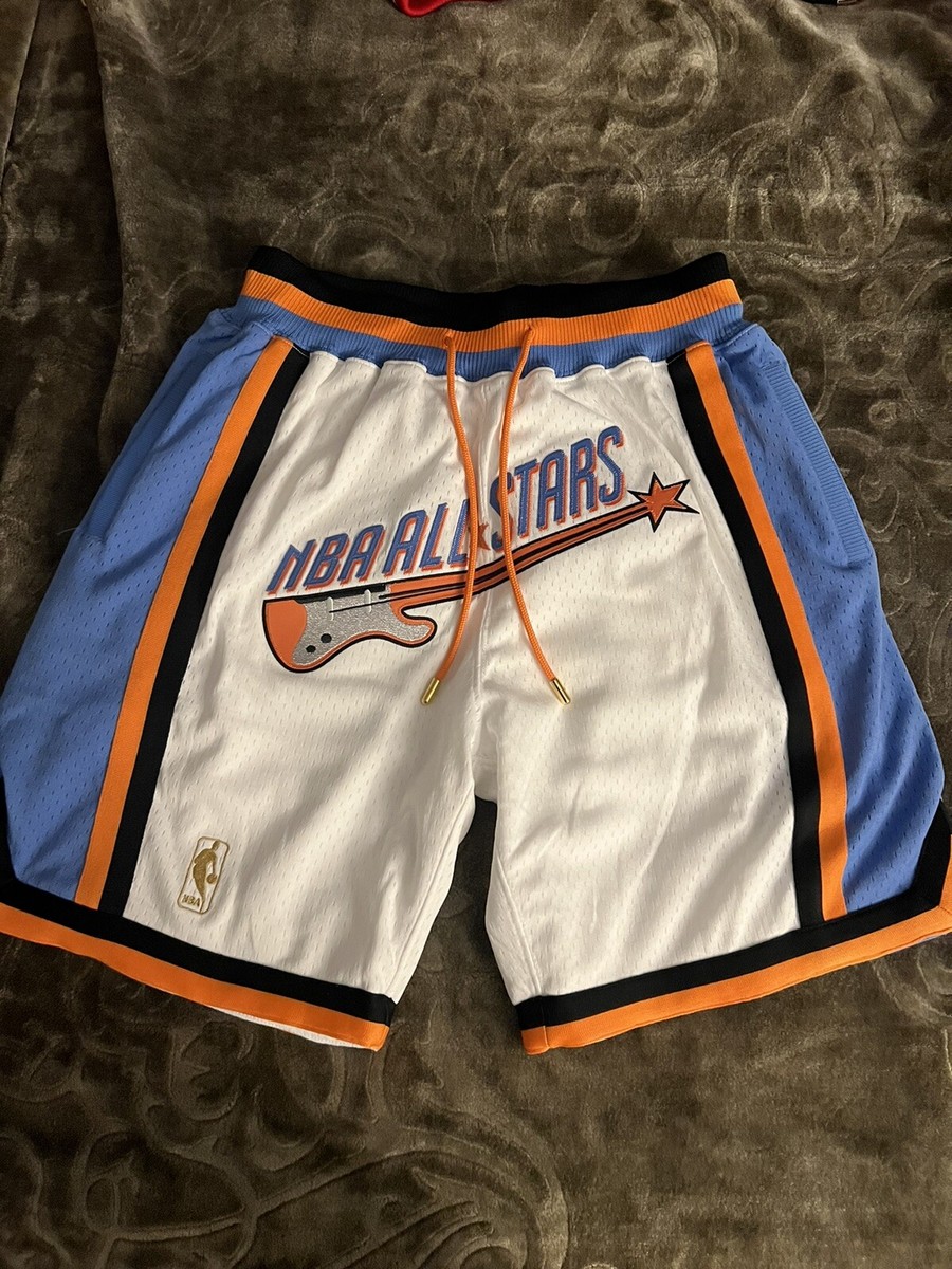 JUST DON MITCHELL AND NESS 1997 NBA ALL STAR SHORTS M BNWT