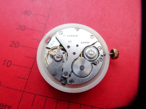 RUSSIAN USSR RETRO rare vintage watch CHAIKA MOVEMENT MECHANISM 17J -2628.H -2 - 第 5/5 張圖片