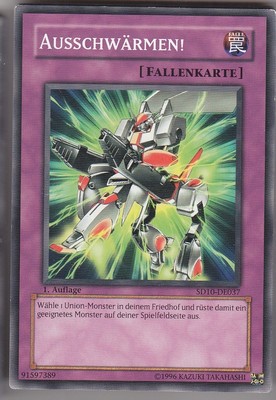 YU-GI-OH Ausschwärmen! Common SD10-DE037