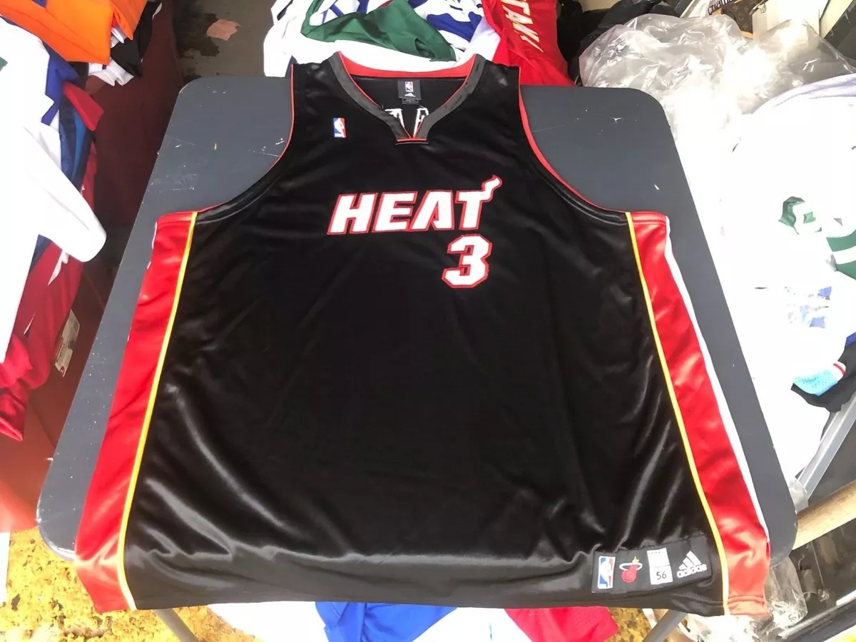 Adidas Authentic Miami Heat Jersey Wade 3