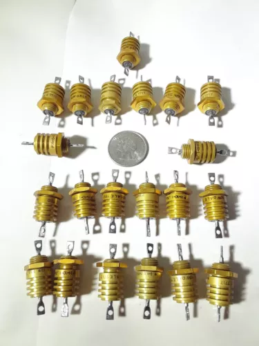 21 ct. New DALE PH-10-1  Wirewound Power Resistors .15 Ohm 3% 10W, 