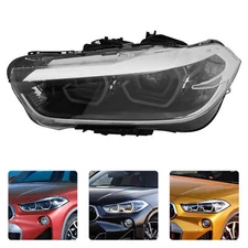 Left Driver Side For 2018-2021 BMW X2 F39 Full LED Headlight Assembly Headlamp