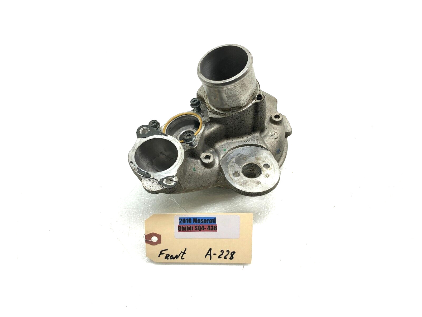 2014-2019 MASERATI GHIBLI 3.0L LEFT DRIVER SIDE TURBOCHARGER COMPRESSOR HOUSING