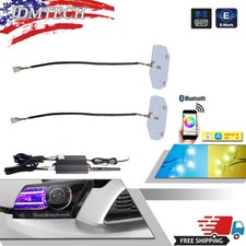 For 2013-2014 Ford Mustang Rgbw Drl Led Boards Wbluetooth Controller Headlights For 2013-2014 Ford Mustang Rgbw Drl Led Boards Wbluetooth Controller Headlights