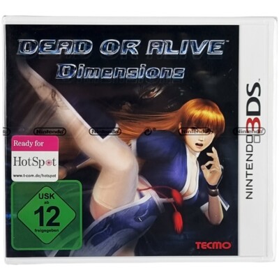Dead or Alive Dimensions Nintendo 3DS Spiel 2011 SEALED Versiegelt VGA Ready NEU