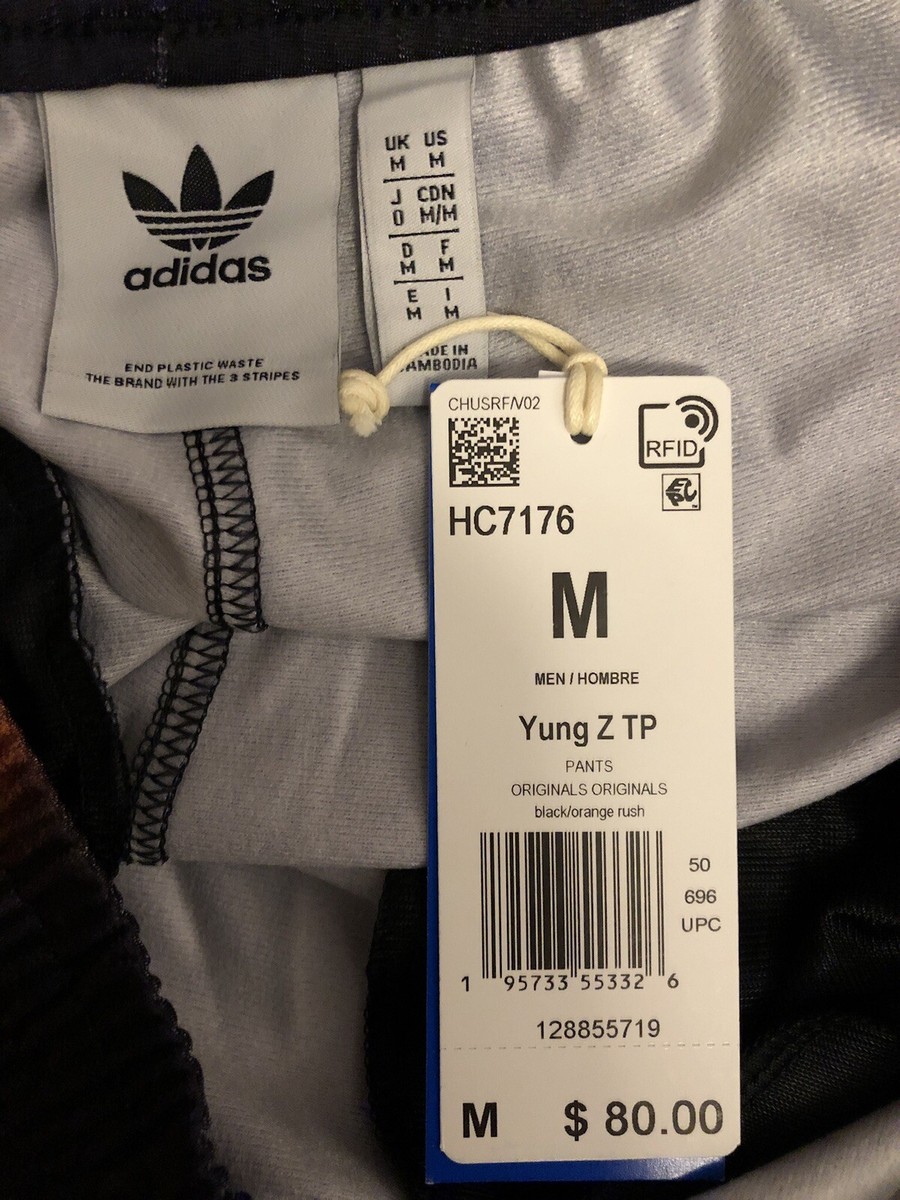 New M Adidas Originals Y2K Graphic Yung Z TP Track Pants 3