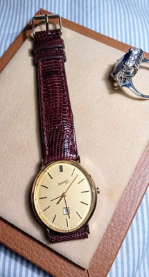 Orologio EBERHARD &Co.  Solid Gold 18Kt. -Swiss Quartz -90s- Mint -Vintage Watch
