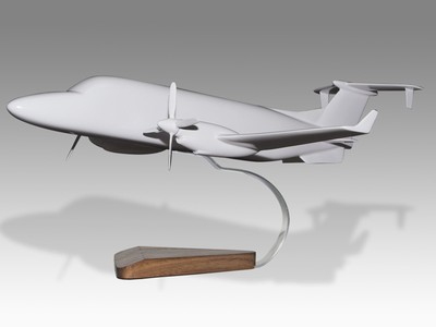Beechcraft 1900 Painted In Your Own Choice Of Markings Wood Handcrafted Model