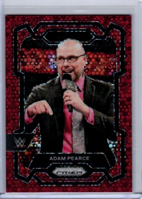 Adam Pearce Red Disco Prizm WWE /99 SSP