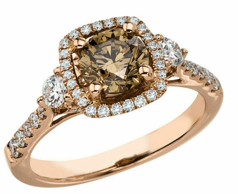 Ebay chocolate diamond rings outlet
