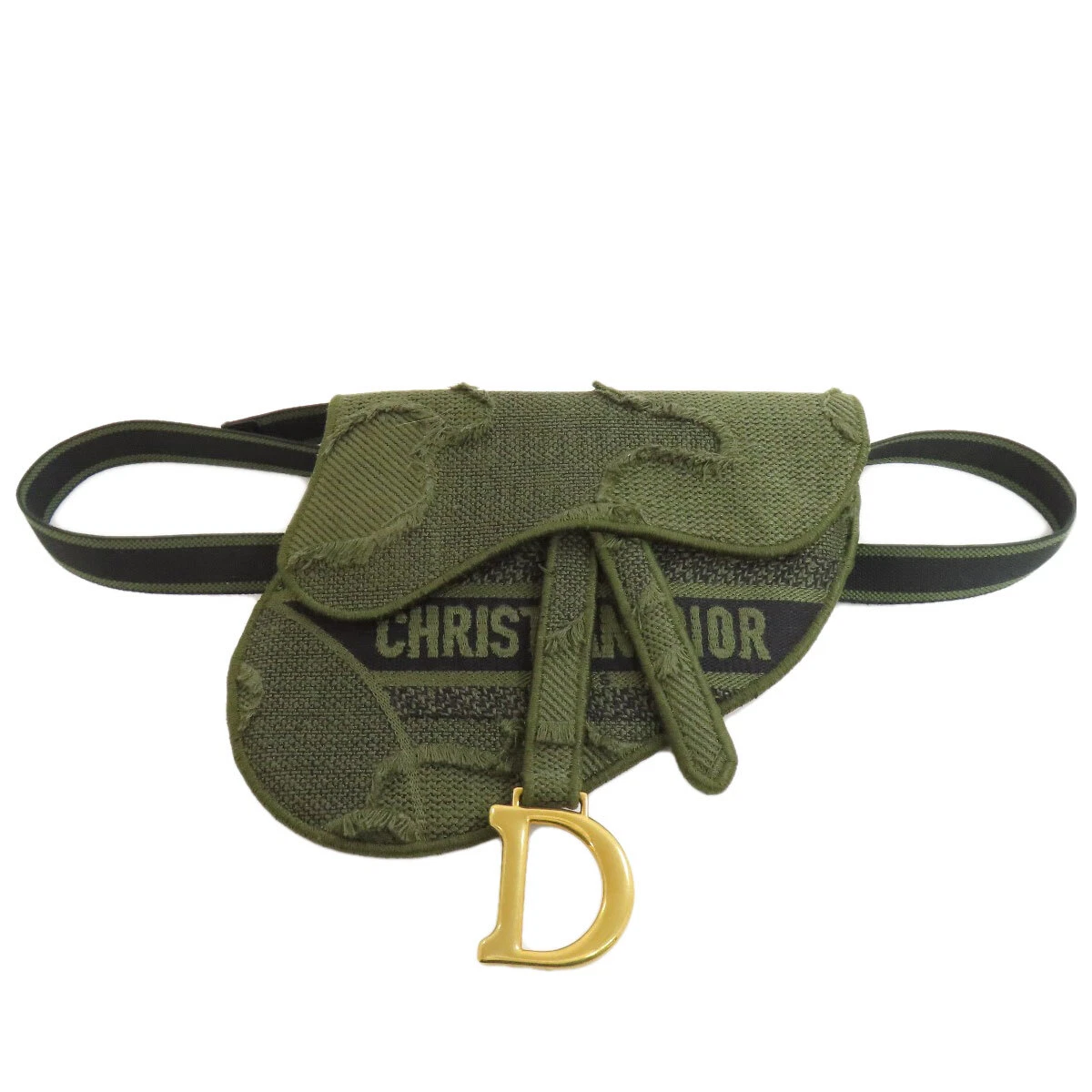 CHRISTIAN DIOR Sac à Hanche, Sac à Taille Selle Toile