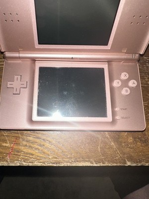 Nintendo DS Lite Pink Handheld System GREAT CONDITION! WITH CASE!