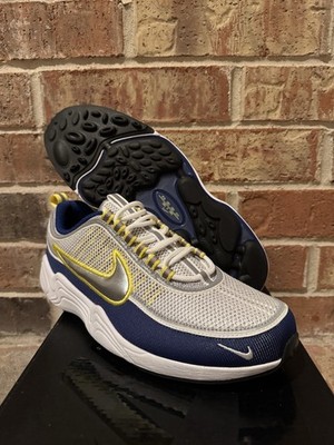 New 10 Nike Air Zoom Spiridon OG Deep Royal Yellow Strike HF9117-101 Men