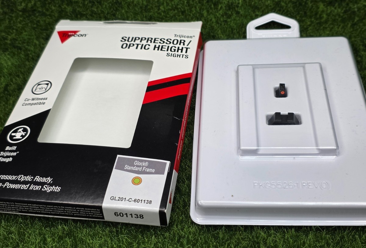 Trijicon #GL201-C-601138 Supressor Height Night Sight Set for