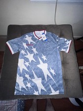 Adidas USMNT 1994 Away WC Reissue 2026 Denim Stars Jersey Small NWT
