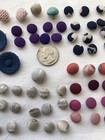 Vintage 1930’s Fabric Covered Buttons New Old Stock large lot — photo 8
