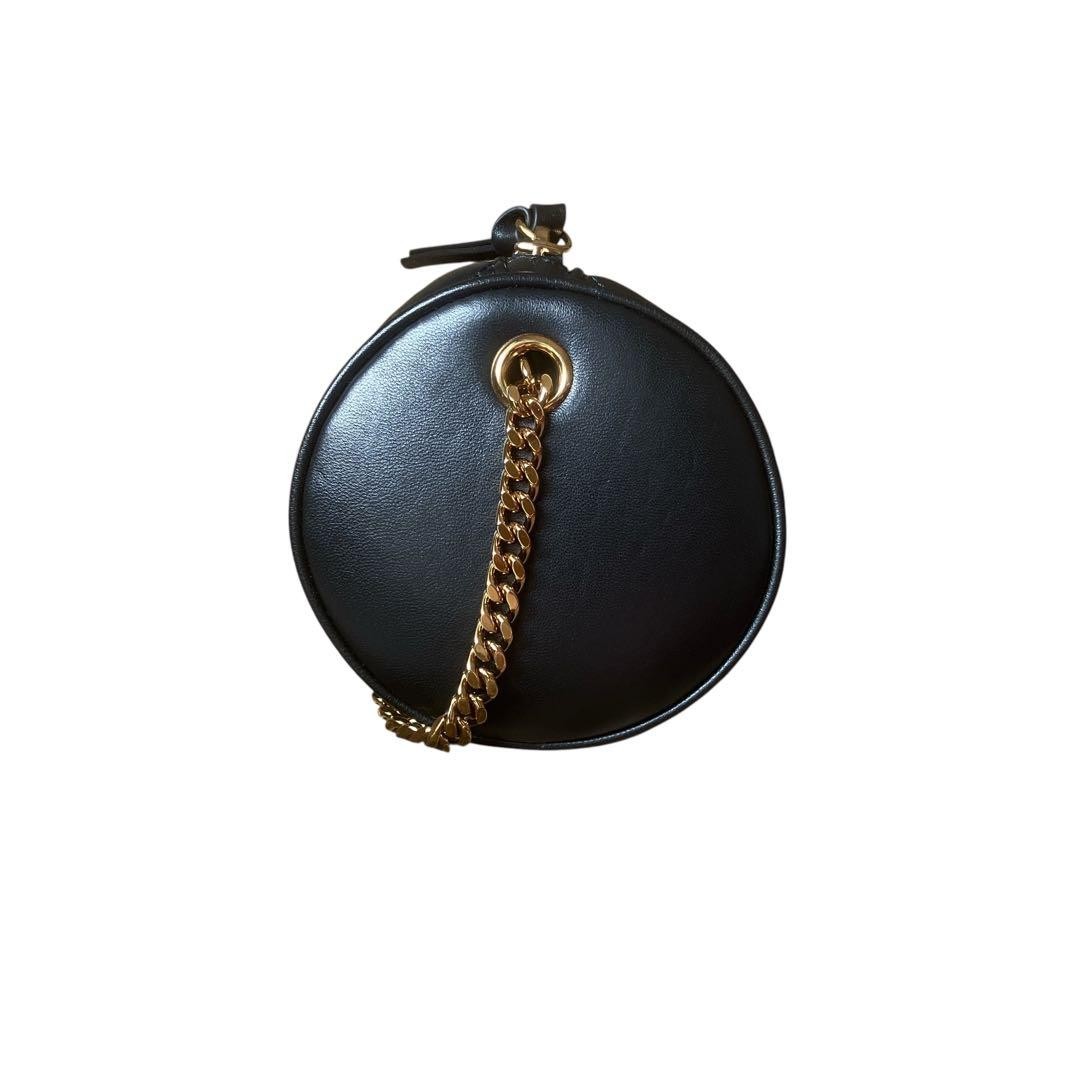 Versace Medusa Leather Shoulder Bag Black Authentic Used thumbnail 5