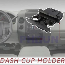 For 2004-2008 Ford F-150 Dashboard Cup Holder Ash Tray Black #6L3Z1504810AA USA