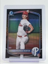 ANDREW PAINTER 2025 BOWMAN CHROME REPTILIAN REFRACTOR PHILLIES Q3478