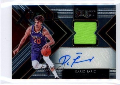 2019-20 Panini Select X-Factor Memorabilia Signatures /199 Dario Saric Auto 6o3