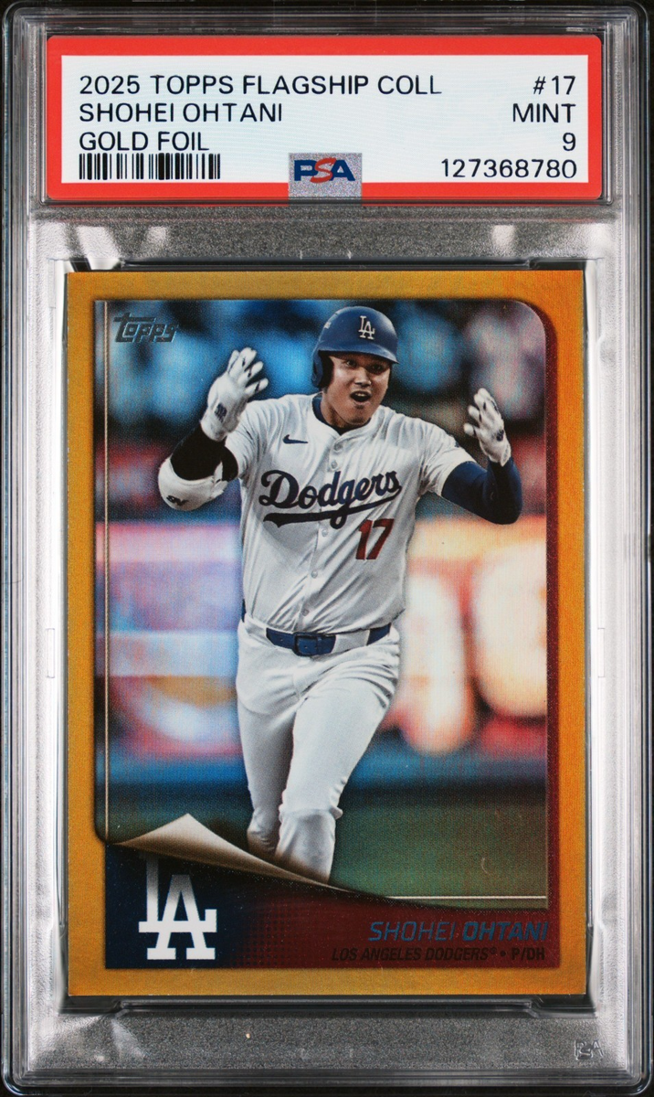2025年QDT 50 Vol. 1〜12 SHOHEI OHTANI 2025 Topps Flagship Collection, #50/50, Gold Foil