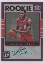 2016 Panini Donruss Optic Rookie Signatures Purple Prizm Diamond Stone Auto u0h