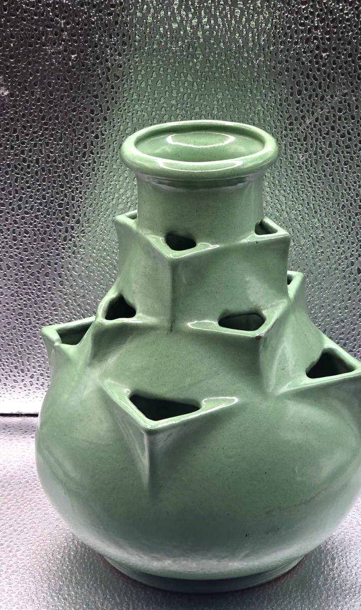 Vintage Teco (?) Terra-Cotta Pottery-Art Deco-Frank Lloyd Wright