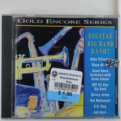 GRP Digital Big Band Bash! CD 1993 Jazz Swing Big Band Gold Encore Series